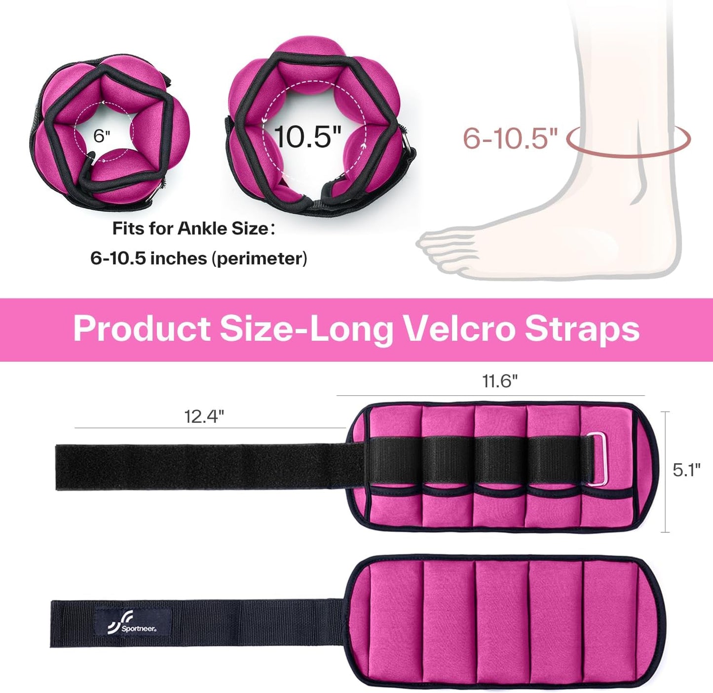 Adjustable Ankle/Wrist Weights
