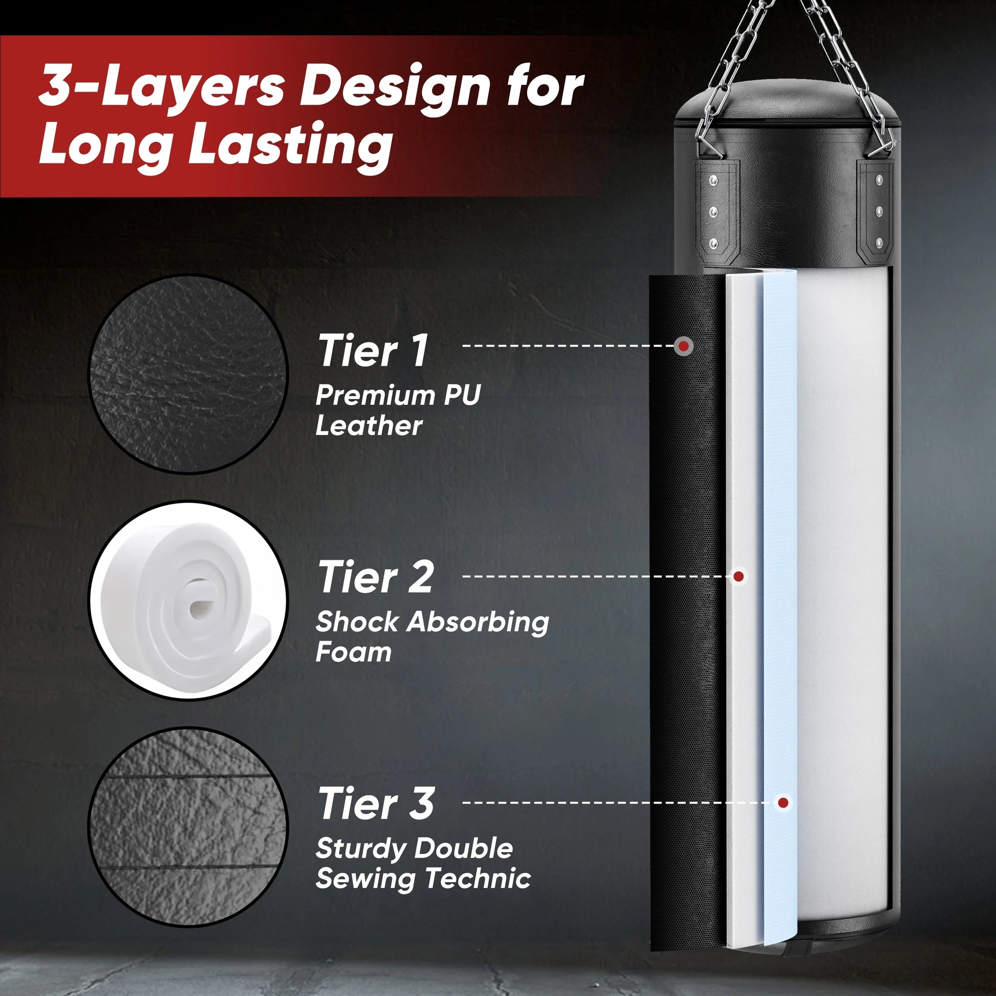 Punching Bag for Adults 