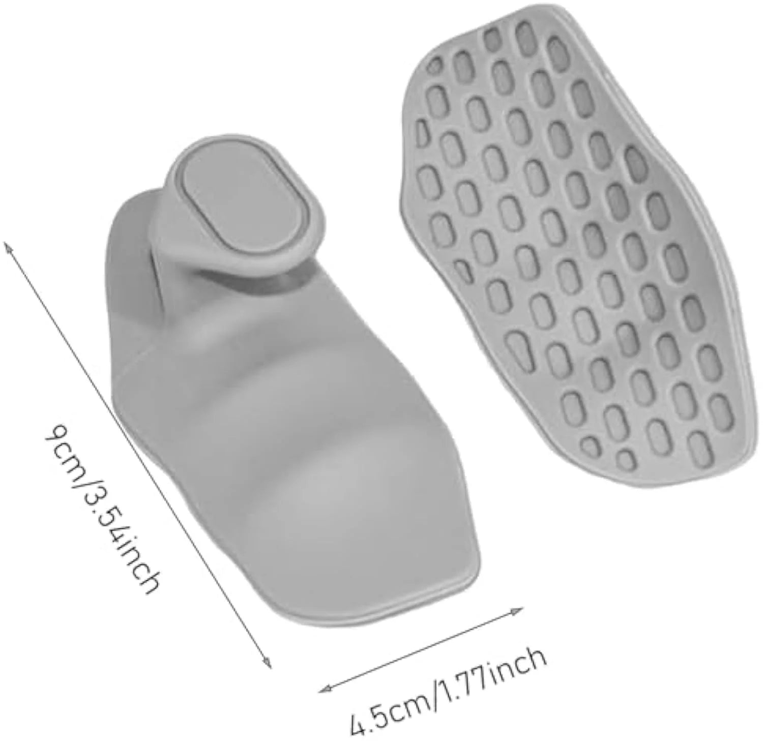 Rubber Gym Grips Fingerless Workout Gym Gloves