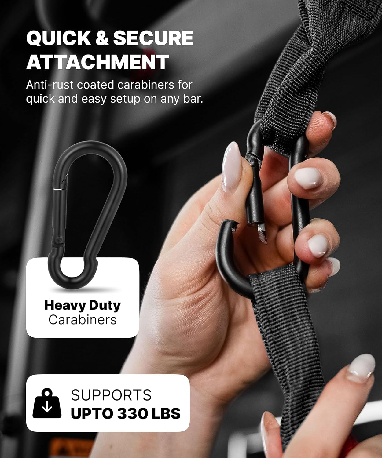 Hanging Ab Straps for Pull up Bar & Core Strength Training