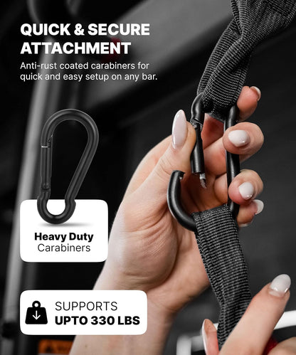 Hanging Ab Straps for Pull up Bar & Core Strength Training