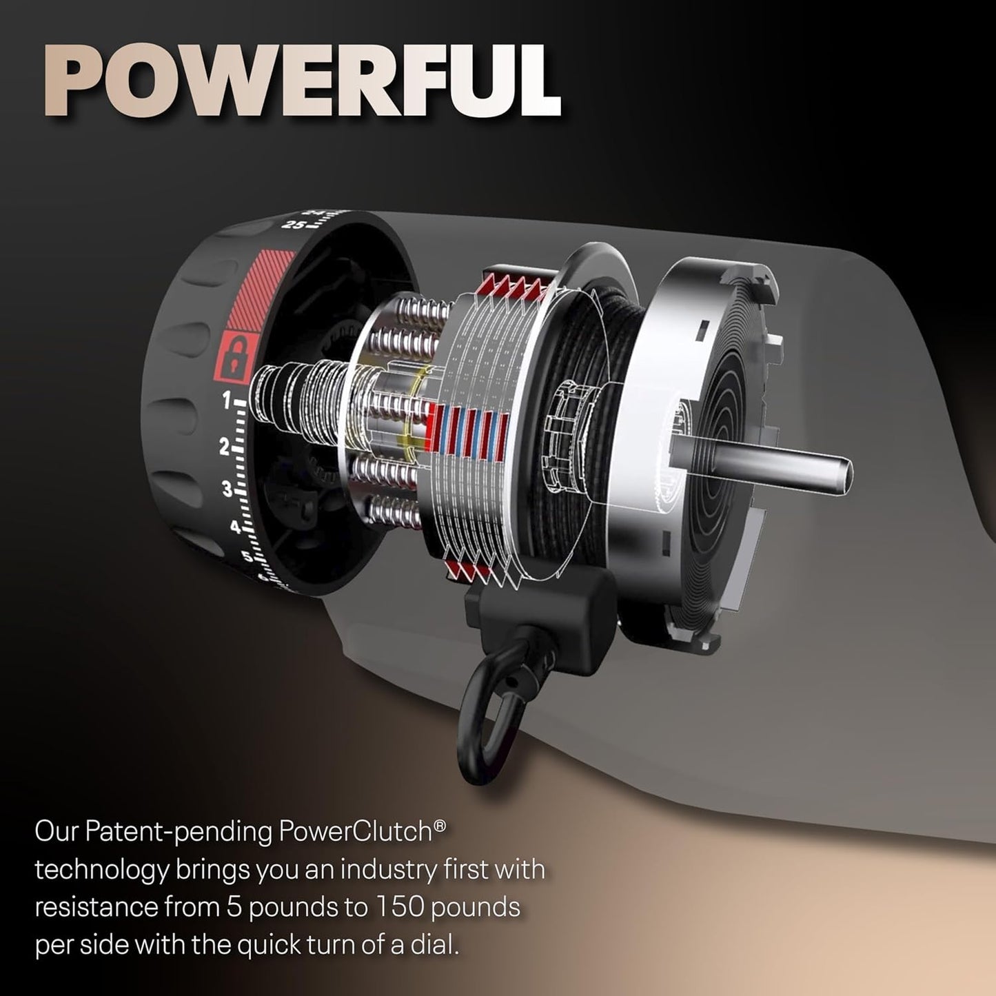 Fitness: Cable Home Gym Versatile, Portable, Bluetooth Connected | Strength, HIIT, Cardio, Plyometric, Powerful 